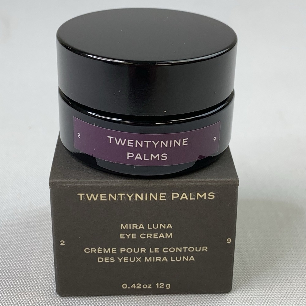 Twentynine Palms Mira Luna Daily‎ Eye Cream 0.42oz/12g Vegan NEW
